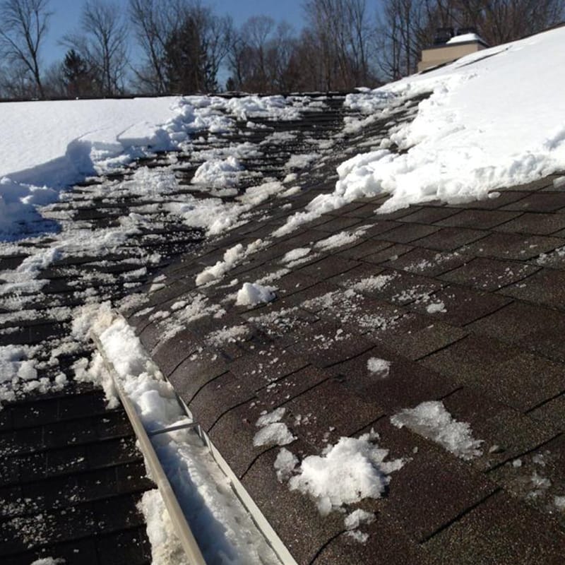 Homestead Roofing Company - snow and ice damage repair